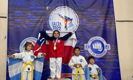 ESTUDIANTE DE PREKINDER OBTIENE PRIMER LUGAR EN TUL EN  EN CAMPEONATO SUDAMERICANO DE TAEKWON-DO ITF