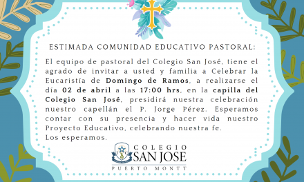 Invitación Eucaristía de ramos