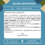 Salida Anticipada